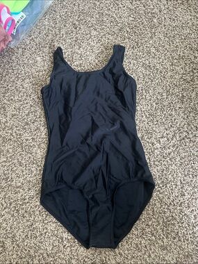 Classic Black One-Piece Leo from Theatricals, US Size P - fits like CXL